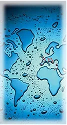A map of the world